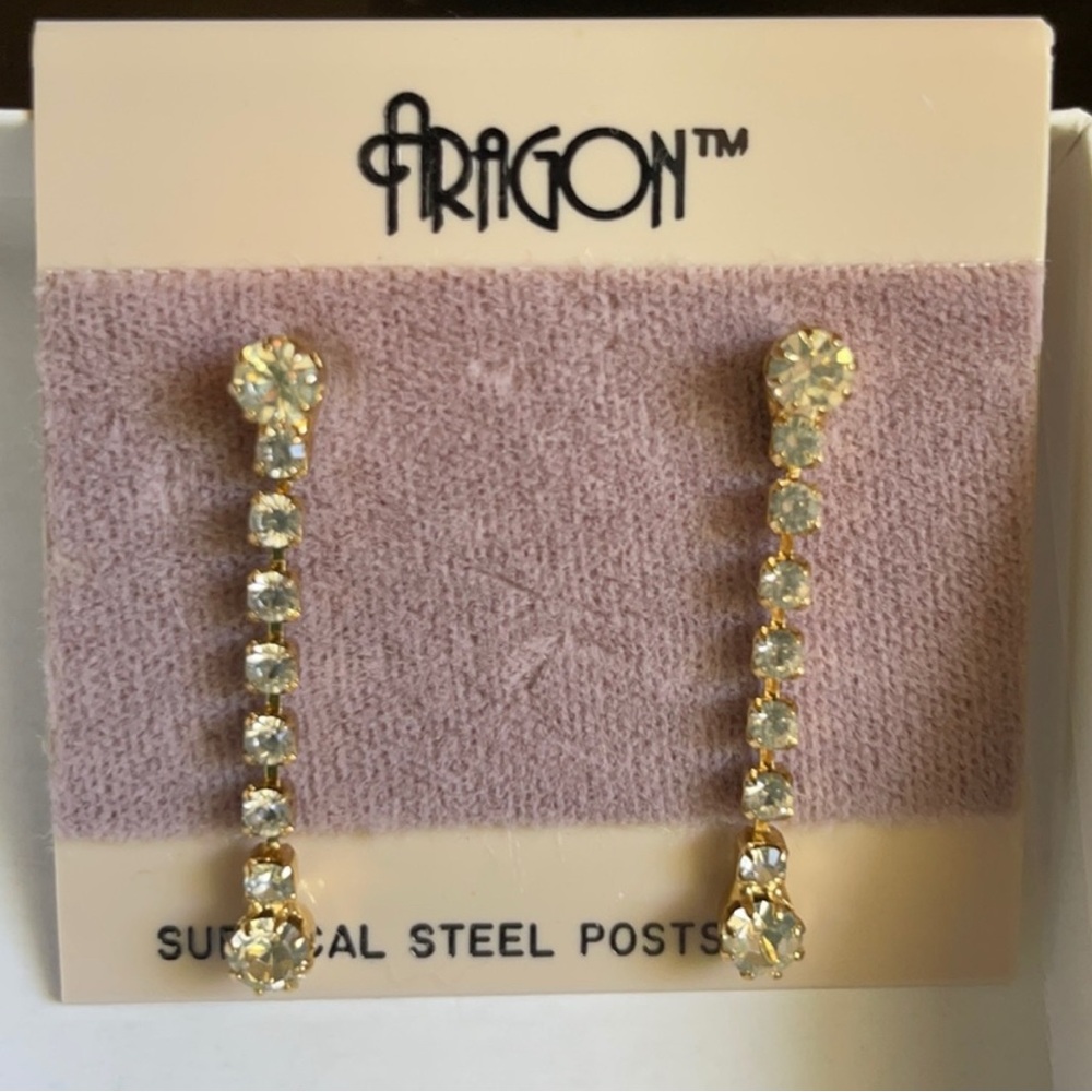 Gold Drop Earrings